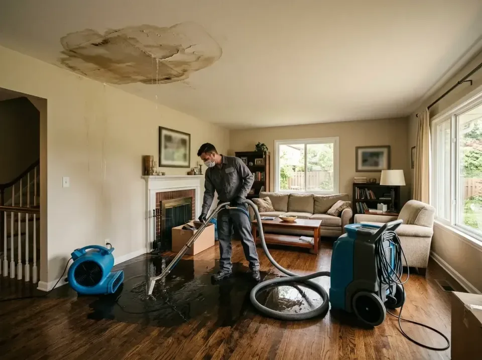 attic-pipe-burst-ceiling-drip-008 — frequently asked questions, Water Damage Restoration & Carpet Care in Elgin, TX